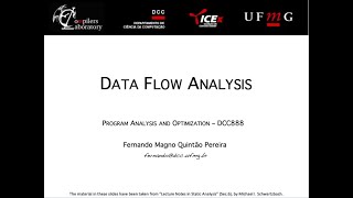 Introduction to Data Flow Analysis [upl. by Mayhs]