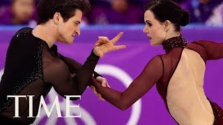 Tessa Virtue And Scott Moirs Ice Dancing Gold Medal Is An Internet Sensation  TIME [upl. by Angil]