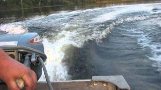 Evinrude Sportwin 95hp outboard motor [upl. by Nurav]