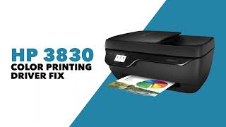 HP 3830 Color Printing Fix [upl. by Moorefield715]