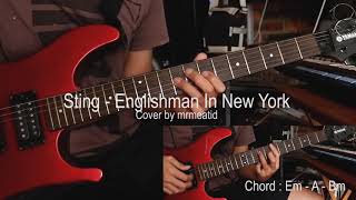 Sting  Englishman In New York Guitar Cover [upl. by Noyad336]