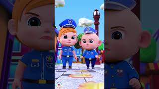 Stranger Danger Song  Baby Police Song shorts kidssong PIBLittleSong [upl. by Iohk]