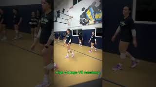 Inside College Prep with Coach Aaron highvoltagevolleyball thedifference athlete Like Subscribe [upl. by Ahsenak]