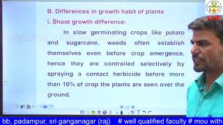 AGRON 313 Lecture 16 Herbicide Selectivity To Plants [upl. by Paryavi]