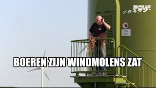 Boeren willen van windmolens af [upl. by Ordnazil174]