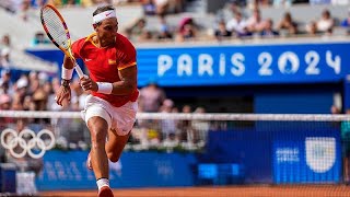 Paris Olympics Nadal sets up thriller clash against Djokovic as LeBron James fires US past Serbia [upl. by Alden714]