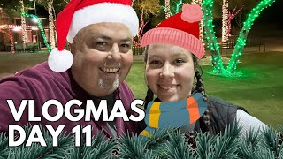 VLOGMAS DAY 11  Studying for Finals a Light Show and Mexican Food [upl. by Ernestine603]