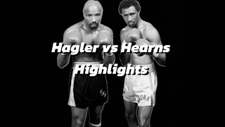 Marvin Hagler vs Thomas Hearns highlights [upl. by Hermione708]