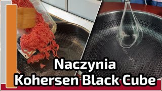 Naczynia Kohersen Black Cube z powłoką Diamond  Test trwałości [upl. by Akanke]