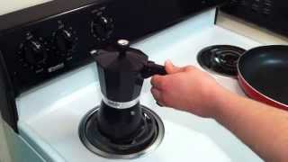 How to Use a Moka PotMacchinettaStoveTop Coffee Percolator [upl. by Ahcilef859]