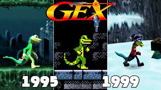 Evolution Of Gex Games 19951999 [upl. by Aekin]