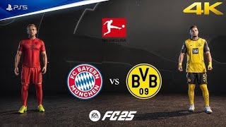 FC 25  Bayern Munich vs Borussia Dortmund  Bundesliga 2425 Full Match PS5 4K [upl. by Narra158]