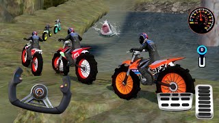 Juegos de Motos  Extrema de Trucos de Motos 234 Offroad Outlaws Android GamPlay FHD [upl. by Aloel]