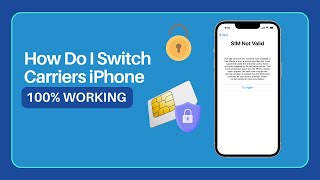 How To Unlock An iPhone Sim Lock Working NEW Method [upl. by Llerdnam]