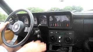 Alfa Romeo GTV6 incar driving [upl. by Adieren940]