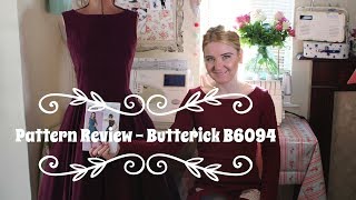 Butterick B6094 Review [upl. by Ymmij]