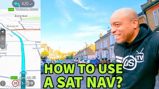 How To Use a Sat Nav on Your Driving Test [upl. by Accem725]