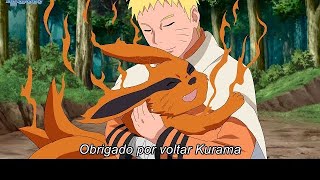 KURAMA FOI REVIVIDA E PODE VOLTAR PRO NARUTO animes boruto naruto [upl. by Spearing]