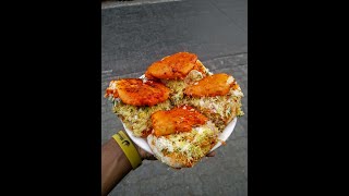 Cheesy Masala Pav Pattice  Borivali Street Food  Shorts [upl. by Vinni]