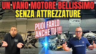 Come PULIRE il VANO MOTORE SENZA ATTREZZATURE e strumenti professionali [upl. by Einahpit170]