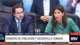 COMISIÓN COMPLETA 4 de mayo de 2022  POBLACIÓN Y DESARROLLO HUMANO  Diputados Argentina [upl. by Farkas557]