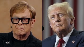 Elton John refuses to accept ‘free kick’ from Variety to ‘bash Donald Trump [upl. by Salvador331]