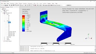 PrePoMax amp CalculiX  A Preview of Shell Fuctionallity [upl. by Aryas263]