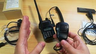 Yaesu audió tartozékok FT4X FT4V FT65 FT25 szériához [upl. by Leonerd]