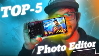 TOP  5 Best Photo Editing App 2022 [upl. by Manvil66]