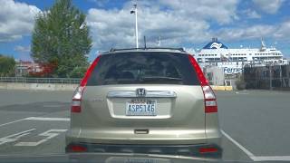 Driving to Swartz Bay Ferry Terminal [upl. by Annahsar]