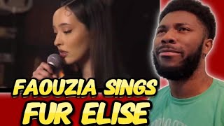 Faouzia  Fur Elise Live Performance REACTION VIDEO FAOUZIA furelise [upl. by Tatiania535]