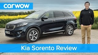 Kia Sorento SUV 2019 indepth review  carwow [upl. by Eltsyrhc]