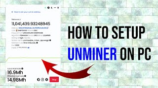 How To Setup unMiner  Earning Made Easy With Your PC [upl. by Gothard594]