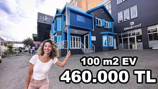 100 m² PREFABRİK EV 460000 TL 😳 Müstakil Ev Turu PrefabrikEvim [upl. by Audres29]