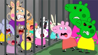 Zombie Apocalypse Zombies Appear At The Maternity Hospital🧟‍♀️  Peppa Pig PJ Mask Funny Animation [upl. by Inga]