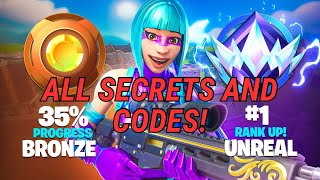 ALL SECRETS AND CODES RANKED ONE SHOT TITLED‼️‼️ [upl. by Nyrmak11]