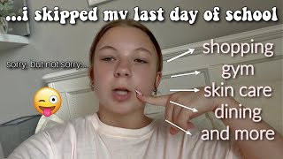 i skipped my last day off school vlog Officially Leah [upl. by Mckee]