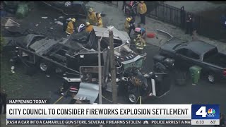 LA to consider settlement in botched South LA fireworks explosion [upl. by Atenik]