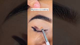 Beginners Eye Makeup😱 beutyhack makeupeyemakeupshorts youtubefeed eyeshadow youtubeshortsyt [upl. by Sayce161]