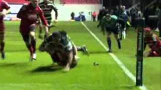 WRN Heineken Cup 201011 Round 5 Scarlets vs Leicester [upl. by Retsevel]