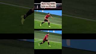 Fastest goal in Euro Cup 2024 by Nedim Bajrami  Italy vs Albania  uefa euro2024 goals italy [upl. by Cirdek]