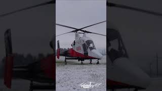 KMAX Intermeshing Rotors Helicopter Startup amp Takeoff [upl. by Dirgni]