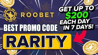 Roobet Promo Code 2024 – ‘RARITY’ FREE UP TO 200 DAILY [upl. by Elo]