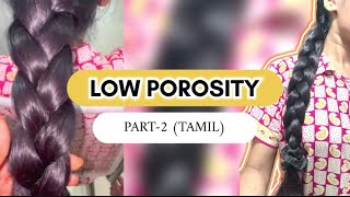 Low porosity hair care Part2 hair youtubevideo [upl. by Akirret]