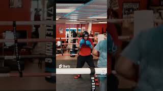 Sparring Drew and I remix sparringspartner boxingtraining sparring boxing [upl. by Cayla211]