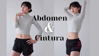 EJERCICIOS PARA ABDOMEN PLANO Y CINTURA I Hanna Coreana [upl. by Wilkins]