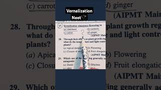 Topic Vernalizationneetpreparation [upl. by Lorimer]