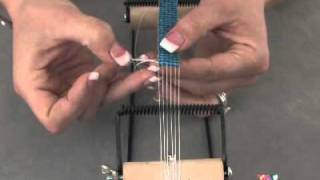 How to Work with a Bead Loom [upl. by Sidonius]