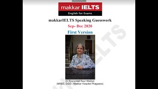 Makkar IELTS Speaking September to December 2020 PDF  how to download Makkar cue cards [upl. by Aneerbas]