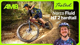 TESTED Norco Fluid HT 2  your singletrack brawler  Australian Mountain Bike [upl. by Primo]